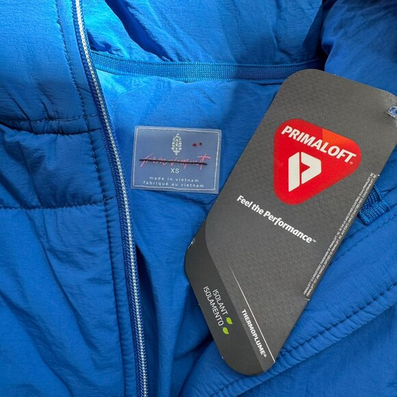 NWT Free People Pippa Packable Puffer Jacket Blue FP Movement XS - Picture 3 of 11